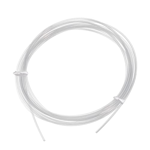 DMiotech 1 Pack PTFE Schläuche Rohr Leitung Isolierende Rohr 1mm ID x 2mm ADx9.84ft für 3D-Drucker Filament von DMiotech