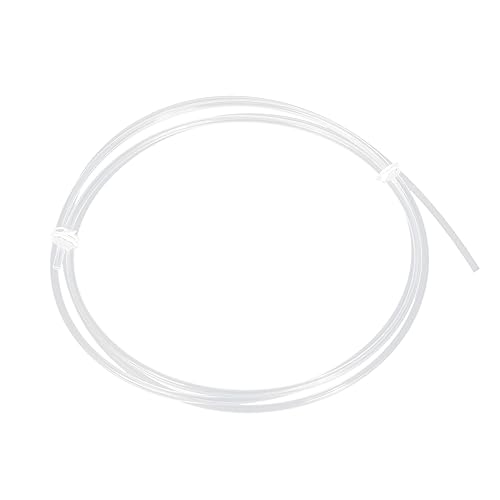 DMiotech 1 Pack PTFE Schläuche Rohr Leitung Isolierende Rohr 4mmx6mmx3.3ft für 3D-Drucker Filament von DMiotech