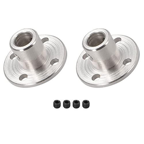 DMiotech 2 Pack 6mm Innen Durchmesser H12xD10 Flansch Kupplung Anschluss Starre Leitfaden Welle Unterstützung Kuppler Welle Kupplung mit Schrauben für DIY RC Modell Motoren Silber DMiotech 2 Pack 6mm Innen Durchmesser H12xD10 Flansch Kupplung Anschluss Starre Leitfaden Welle Unterstützung Kuppler Welle Kupplung mit Schrauben für DIY RC Modell Motoren Silber von DMiotech