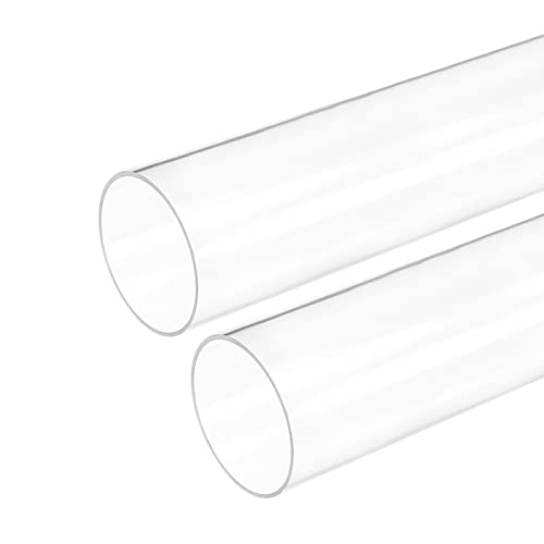 DMiotech 2Stk 36mm x 40mm 12" Klar Acryl Rohrleitung Starre Plastik Schläuche für Aquarium Wasser Rohr Wasser Kühlung System Klempnerei DMiotech 2Stk 36mm x 40mm 12" Klar Acryl Rohrleitung Starre Plastik Schläuche für Aquarium Wasser Rohr Wasser Kühlung System Klempnerei von DMiotech