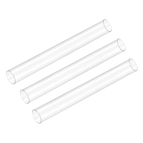 DMiotech 3 Stück 17" klare starre Kunststoffrohre 20mm x 21mm Polycarbonat-Rohr Rundrohr für Beleuchtung Wasserinstallation DMiotech 3 Stück 17" klare starre Kunststoffrohre 20mm x 21mm Polycarbonat-Rohr Rundrohr für Beleuchtung Wasserinstallation von DMiotech