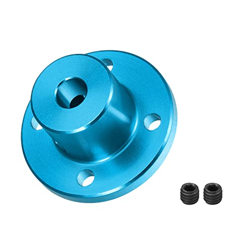 DMiotech 5mm Innendurchmesser H15xD15 Flansch Kupplung Anschluss Starre Leitfaden Welle Kuppler Welle Kupplung mit Schrauben für Basteln RC Modell Motoren Himmel Blau DMiotech 5mm Innendurchmesser H15xD15 Flansch Kupplung Anschluss Starre Leitfaden Welle Kuppler Welle Kupplung mit Schrauben für Basteln RC Modell Motoren Himmel Blau von DMiotech