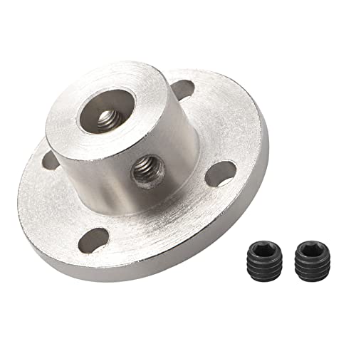 DMiotech 7mm Innen Durchmesser H13xD16 Flansch Kupplung Anschluss Starre Leitfaden Welle Unterstützung Kuppler Welle Kupplung mit Schrauben für DIY RC Modell Motoren Silber DMiotech 7mm Innen Durchmesser H13xD16 Flansch Kupplung Anschluss Starre Leitfaden Welle Unterstützung Kuppler Welle Kupplung mit Schrauben für DIY RC Modell Motoren Silber von DMiotech