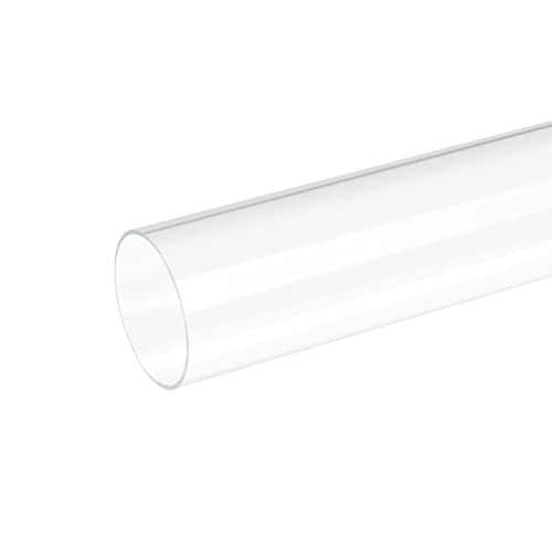 DMiotech Acryl Rohr starr Kunststoff Schlauch Plastikrohr für Aquarium Wasserrohr Wasserkühlsystem Wasserschlauch 56mm x 60mm 8" klar von DMiotech