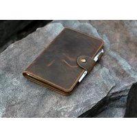 Personalisiertes 5 X 8 Zoll Distressed Leder Reisetagebuch Notizbuch/Nachfüllbares Echtleder Journal Tagebuch Handgemachte Sattlernaht Lc5805S Personalisiertes 5 X 8 Zoll Distressed Leder Reisetagebuch Notizbuch/Nachfüllbares Echtleder Journal Tagebuch Handgemachte Sattlernaht Lc5805S von DMleatherStudio