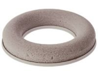 mosy Steckschaum Ring mit Plastikunterl. D. 30 cm, Kranz, Steckmoos, künstliche Blumen-Gestecke, Trockenblumen, Kunstblumen, Blumen-Deko Tisch von mosy