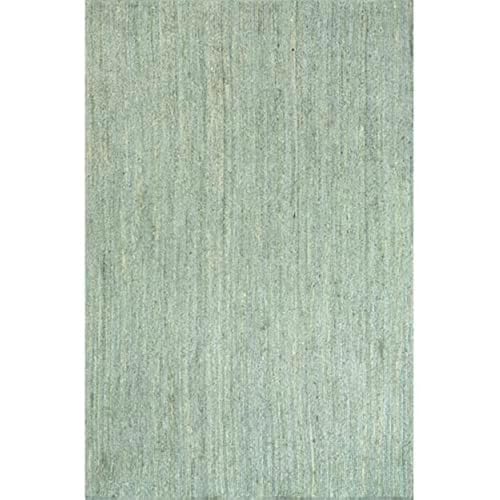 DN HANDICRAFT Natürlich Erdig Reversibel Rechteck Hand Geflochten Bauernhaus Teppich Grau Jute Rechteckig Bereich Teppich (2x3 Sq Feet)(60x90 cm)(24x36 Inches) von DN HANDICRAFT