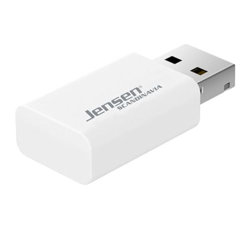Jensen WiFi USB Adapter Eagle 100 | High-Speed Dual-Band Wi-Fi Adapter im Kompaktes Design mit Integrierter Antenne| Plug & Play über USB | 600 Mbps | 2,4 GHz & 5 GHz von DN