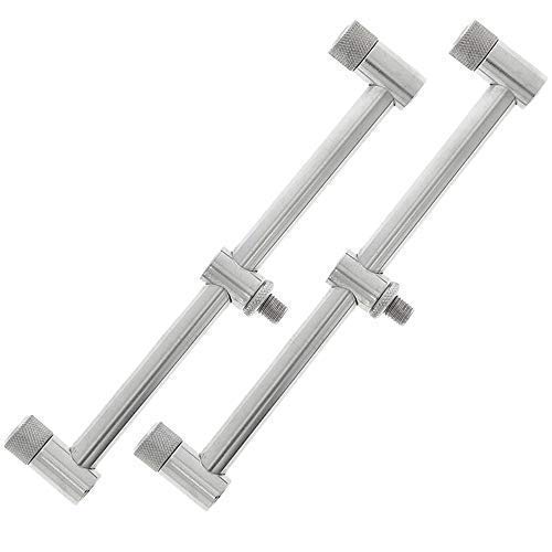 DNA 2 X Karpfen Grobfischen NGT Fixiert Leicht Haltbar 20cm Mtl Edelstahl Buzz Bar von FOXCUP