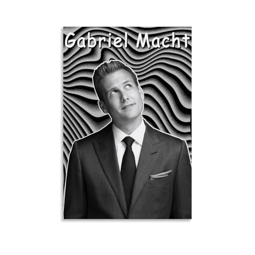DNANNWOGF Gabriel MachtPoster auf Leinwand, Wandkunst für Wohnzimmer, modernes Schlafzimmer, Spielzimmer, Büro, Poster, Familienschlafzimmer, Dekoration, Foto, Bild, 60 x 90 cm, ungerahmter Stil von DNANNWOGF