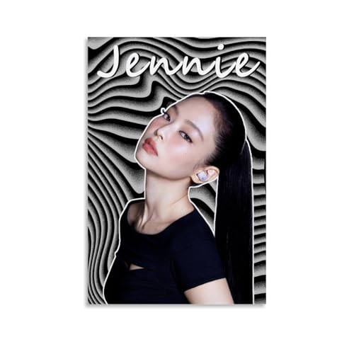 DNANNWOGF JenniePoster Leinwandbild für Wohnzimmer, modernes Schlafzimmer, Spielzimmer, Büro, Poster, Familienschlafzimmer, Dekoration, Fotobild, 40 x 60 cm, ungerahmter Stil von DNANNWOGF