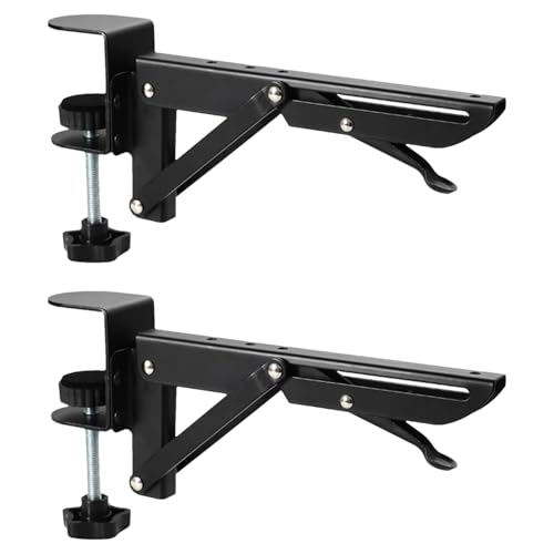 Desk Extender Clamp, No-Punch Desktop Extension Brackets, Foldable Hand Rest Stand, Computer Desks Extension Plate Support Rack, Desktop Extension Fixer for Home, Study Room, Sewing Room Desk Extender Clamp, No-Punch Desktop Extension Brackets, Foldable Hand Rest Stand, Computer Desks Extension Plate Support Rack, Desktop Extension Fixer for Home, Study Room, Sewing Room von DNCG