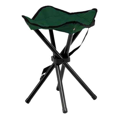 Klapphocker, tragbarer Campinghocker, zusammenklappbarer Campingsitz, tragbarer Campinghocker, tragbarer Hocker für Erwachsene, zusammenklappbarer Hocker, leicht, für Wandern im Freien von DNCG