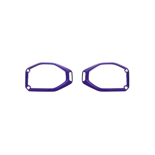 DNDJJM Kompatibel mit Jeep Wrangler JL, kompatibel mit Gladiator JT 2018 209 2020 2021 2022 2023, Autodachlautsprecher-Dekorationsabdeckung(Purple) von DNDJJM