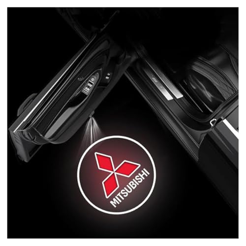 DNEOGOO 2 Stücke Autotür Willkommenslicht für Mitsubishi Eclipse Cross Pajero ASX Outlander, Auto Willkommen Projektor Magnet Sensor Emblem Lampen Zubehör DNEOGOO 2 Stücke Autotür Willkommenslicht für Mitsubishi Eclipse Cross Pajero ASX Outlander, Auto Willkommen Projektor Magnet Sensor Emblem Lampen Zubehör von DNEOGOO