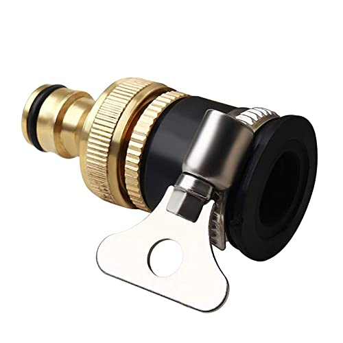 Lfang-Messing Schlauchtülle 1/2 "3/4" Fadengarten Universal Armaturen Wasserhahn Praktische Düse Waschmaschine Schlauch Tap Adapter Küche, gute Verschleißfestigkeit Lfang-Messing Schlauchtülle 1/2 "3/4" Fadengarten Universal Armaturen Wasserhahn Praktische Düse Waschmaschine Schlauch Tap Adapter Küche, gute Verschleißfestigkeit von DNVGJUP