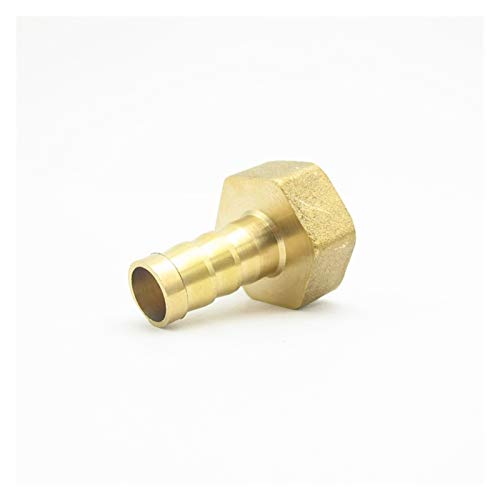 Lfang-Messing Schlauchtülle 6mm 8mm 10mm 12mm 14mm 16mm 19mm 25mm Schlauch Barb X 1/2 "Weibliche BSP-Faden Messing Stachel Nippelstecker, gute Verschleißfestigkeit(16mm) von DNVGJUP
