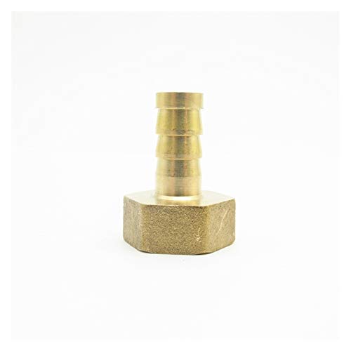 Lfang-Messing Schlauchtülle 6mm 8mm 10mm 12mm 14mm 16mm 19mm 25mm Schlauch Barb X 1/2 "Weibliche BSP-Faden Messing Stachel Nippelstecker, gute Verschleißfestigkeit(6 Mm) von DNVGJUP