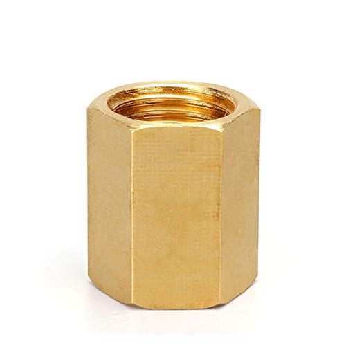 Lfang-Messing Schlauchtülle Messing-SEX-Kupplungskoppler-Fast Connor-Innengewinde 1/8 "1/4" 3/8 "1/2" 3/4 "BSP für Wasserbrennstoffgas, gute Verschleißfestigkeit(1/2") von DNVGJUP