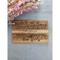 Brettchen Lieblingsmensch/Frühstücksbrettchen/Beste Freundin/Hochzeitsgeschenk/Frühstücksbrettchen Personalisiert /Holz/Geschenk Für Paare von DNellyDesign