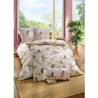 Bettwäsche-Garnitur mit Reißverschluss von DOBNIG