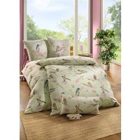 Bettwäsche-Garnitur mit Reißverschluss von DOBNIG