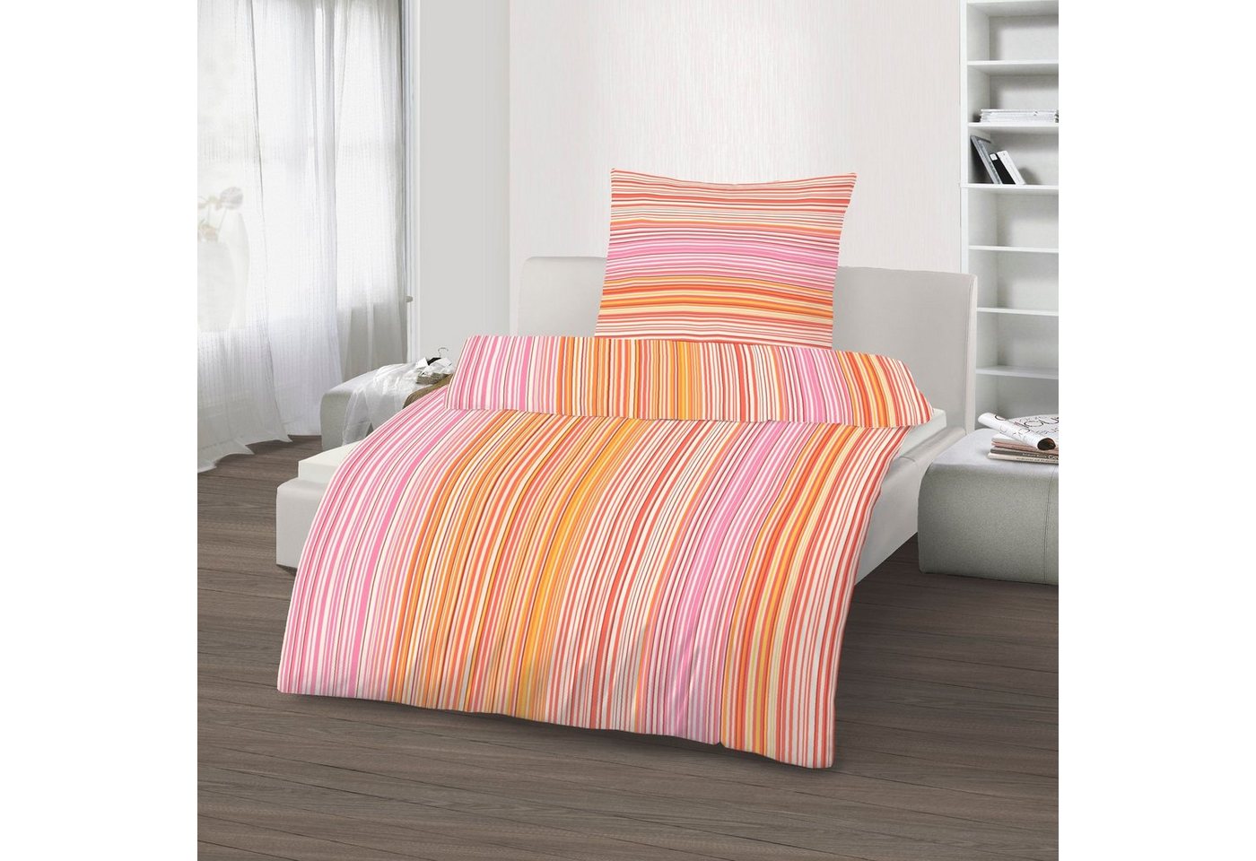 DOBNIG Kinderbettwäsche Renforce Bettwäsche Set Streifen 2 tlg. 135 x 200 cm DOBNIG Kinderbettwäsche Renforce Bettwäsche Set Streifen 2 tlg. 135 x 200 cm von DOBNIG