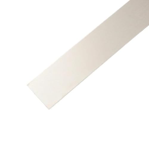 Zierleisten Selbstklebend Edelstahl 5M/Rolle Edelstahl Flache Dekorative Linien Wandaufkleber Silber Titan Gold Hintergrund Wand Decke Randstreifen Selbstklebend(1.5cm sliver,10m(2 roll)) von DOBRVVGT