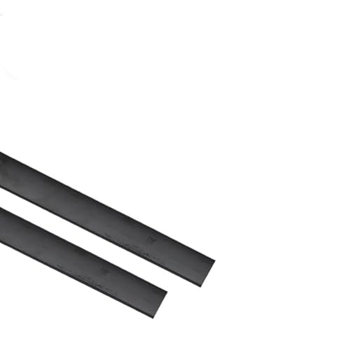 Zierleisten Selbstklebend Edelstahl 5M Selbstklebende Randnaht Wand PVC Dekorative Linie Lücke Aufkleber Wohnzimmer Nachahmung Metall Selbstklebende Dekorative Streifen(Black,1.8cm) von DOBRVVGT