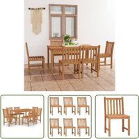 The Living Store 7-tlg. Garten-Essgruppe Massivholz Teak - Holz Essgruppe - Gartenmöbel Set - Teakholzmöbel - Outdoor Esszimmer - Gartentisch The Living Store 7-tlg. Garten-Essgruppe Massivholz Teak - Holz Essgruppe - Gartenmöbel Set - Teakholzmöbel - Outdoor Esszimmer - Gartentisch von DOC&ET²