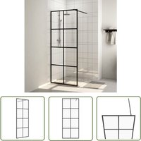 The Living Store Duschwand für Begehbare Dusche mit Klarem esg Glas 80x195 cm - Duschwand - ESG-Glas - Sicherheitsglas - Aluminium - Transparente The Living Store Duschwand für Begehbare Dusche mit Klarem esg Glas 80x195 cm - Duschwand - ESG-Glas - Sicherheitsglas - Aluminium - Transparente von DOC&ET²