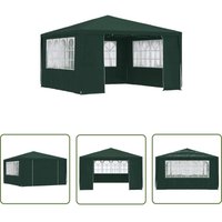 The Living Store Profi-Partyzelt mit Seitenwänden 4×4 m Grün 90 g/m² - Gartenzelt - Partyzelt - Outdoor Zelt - Grillplatzüberdachung - Pavillon The Living Store Profi-Partyzelt mit Seitenwänden 4×4 m Grün 90 g/m² - Gartenzelt - Partyzelt - Outdoor Zelt - Grillplatzüberdachung - Pavillon von DOC&ET²