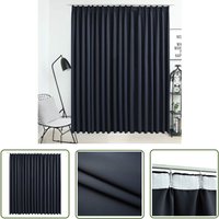 The Living Store Verdunkelungsvorhang mit Haken Anthrazit 290 x 245 cm - Eleganter Vorhang - Wohnraumgestaltung - Fensterdekoration The Living Store Verdunkelungsvorhang mit Haken Anthrazit 290 x 245 cm - Eleganter Vorhang - Wohnraumgestaltung - Fensterdekoration von DOC&ET²