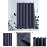 The Living Store Verdunkelungsvorhang mit Metallösen Anthrazit 290 x 245 cm - Verdunkelungsvorhang - Gardine - Vorhang Anthrazit - Wohnraumdekoration The Living Store Verdunkelungsvorhang mit Metallösen Anthrazit 290 x 245 cm - Verdunkelungsvorhang - Gardine - Vorhang Anthrazit - Wohnraumdekoration von DOC&ET²