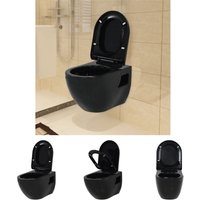 Doc&et² - The Living Store Wand-WC Keramik Schwarz - Toiletten - Schwarz von DOC&ET²