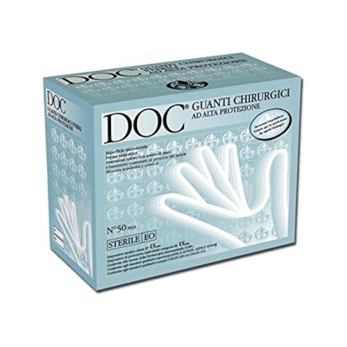 GIMA DOC Sterile Einweghandschuhe aus Latex, Gr. 7, Packung mit 50 Paar GIMA DOC Sterile Einweghandschuhe aus Latex, Gr. 7, Packung mit 50 Paar von doc