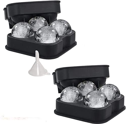 DOCA Fach Eiswürfelform Silikon Eiswuerfel Ice Tray Ice Cube Eiskugelform Eiswürfelbehälter Silikon Eiswürfelformen Eiskugel Eiswürfelschale 45mm große Eiskugel – 2er Paket DOCA Fach Eiswürfelform Silikon Eiswuerfel Ice Tray Ice Cube Eiskugelform Eiswürfelbehälter Silikon Eiswürfelformen Eiskugel Eiswürfelschale 45mm große Eiskugel – 2er Paket von Doca