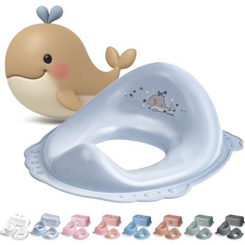 DOCARI Toilettensitz Kinder Klositz Aufsatz rutschsicher & ergonomisch blau - Toilettenaufsatz Kinder WC Sitz für komfortables sicheres Toilettentraining - Kindertoilettensitzaufsatz ab 2 Jahre DOCARI Toilettensitz Kinder Klositz Aufsatz rutschsicher & ergonomisch blau - Toilettenaufsatz Kinder WC Sitz für komfortables sicheres Toilettentraining - Kindertoilettensitzaufsatz ab 2 Jahre von DOCARI