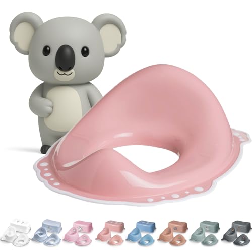 DOCARI Toilettensitz Kinder Klositz Aufsatz rutschsicher & ergonomisch rosa - Toilettenaufsatz Kinder WC Sitz für komfortables sicheres Toilettentraining - Kindertoilettensitzaufsatz ab 2 Jahre DOCARI Toilettensitz Kinder Klositz Aufsatz rutschsicher & ergonomisch rosa - Toilettenaufsatz Kinder WC Sitz für komfortables sicheres Toilettentraining - Kindertoilettensitzaufsatz ab 2 Jahre von DOCARI