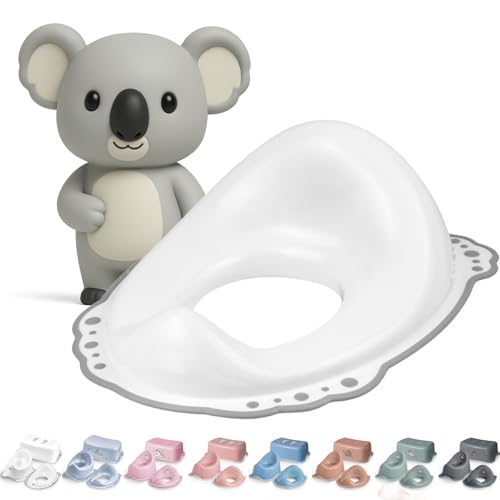 DOCARI Toilettensitz Kinder Klositz Aufsatz rutschsicher & ergonomisch weiß - Toilettenaufsatz Kinder WC Sitz für komfortables sicheres Toilettentraining - Kindertoilettensitzaufsatz ab 2 Jahre DOCARI Toilettensitz Kinder Klositz Aufsatz rutschsicher & ergonomisch weiß - Toilettenaufsatz Kinder WC Sitz für komfortables sicheres Toilettentraining - Kindertoilettensitzaufsatz ab 2 Jahre von DOCARI