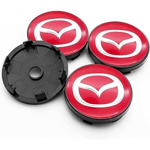 DOCHKA Nabenkappen Felgen Kappen Felgendeckel Radkappen Radnabendeckel Nabendeckel Felgenkappen für Mazda 2 3 6 MX-5 MX-30 CX-3 CX-8 CX-9, 4 X 60mm,C DOCHKA Nabenkappen Felgen Kappen Felgendeckel Radkappen Radnabendeckel Nabendeckel Felgenkappen für Mazda 2 3 6 MX-5 MX-30 CX-3 CX-8 CX-9, 4 X 60mm,C von DOCHKA