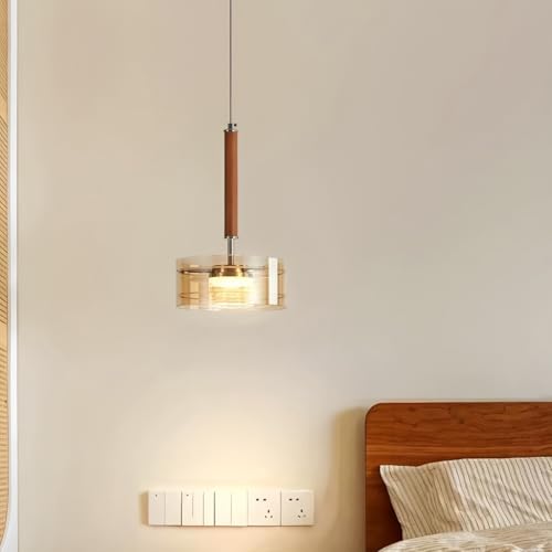 DOCJX Pendelleuchte Esstisch Hängeleuchte Glas Modern 3-Flammig Pendelleuchte Höhenverstellbar Hängelampe Esstisch Kücheninsel Schlafzimmer LED Deckenleuchte Wohnzimmer Esszimmer Hängend(8W) von DOCJX