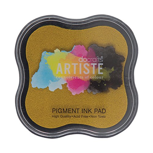 Artiste Pigment-Stempelkissen dunkel Gelb von DOCRAFTS ARTISTE