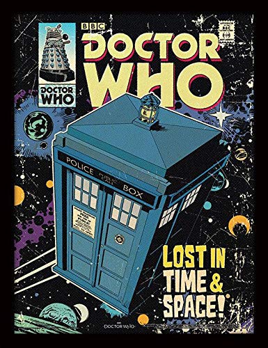 DOCTOR WHO Lost in Time and Space Gerahmter Kunstdruck, 30 x 40 cm von DOCTOR WHO