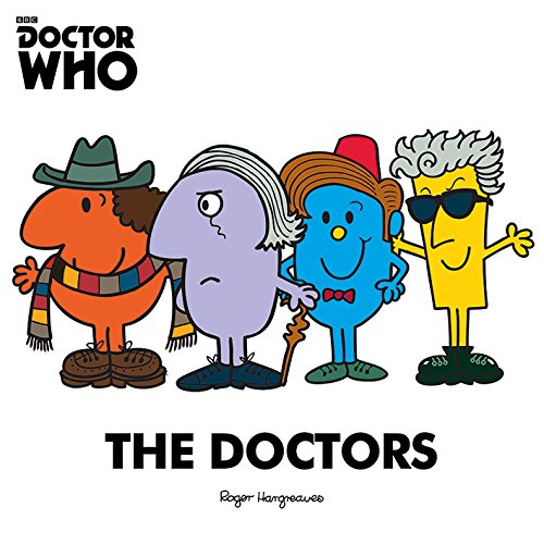 Doctor Who Mr Men Doctors-White 40 x 40cm Canvas Print Leinwanddruck, Mehrfarbig, 40 x 40 cm von DOCTOR WHO