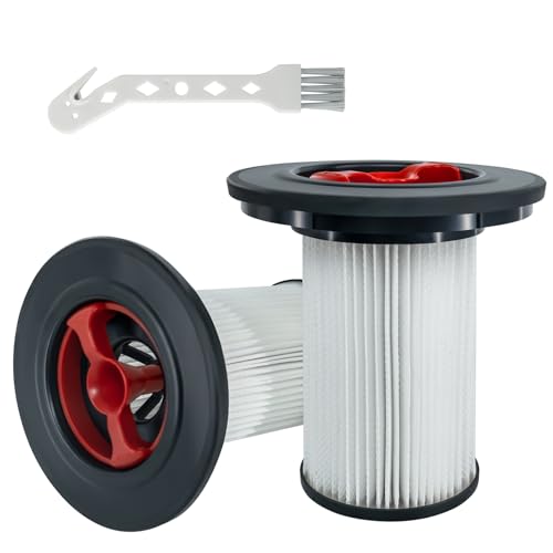 DOCXCDO 2 Stück Filter für Bosch Staubsauger Unlimited Gen2 Serie 8 mit 1 Reinigungsbürste,Hepa Filter für BSS825CARP Ersatzteile 12023349,12036642(Ohne Filterhalter und nicht für Serie 6 und 7) von DOCXCDO