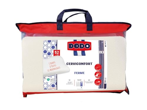 DODO 70610 Ergonomisches Kissen, 32 x 52 cm, Weiß von DODO