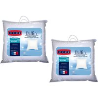 Kopfkissen 2er-Set DODO Natürliche Daunen BAFFIN - 65x65 cm von DODO