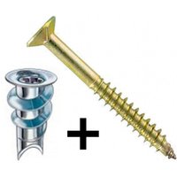 Dönges Gipskartondübel Metall-Speed, mit Schraube (PACK à 100 STÜCK) von DÖNGES