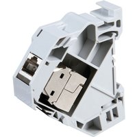 Dönges Hutschienen-Moduladapter für Keystonemodul RJ45, ohne Modul von DÖNGES
